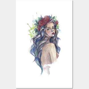 Flower Girl Posters and Art